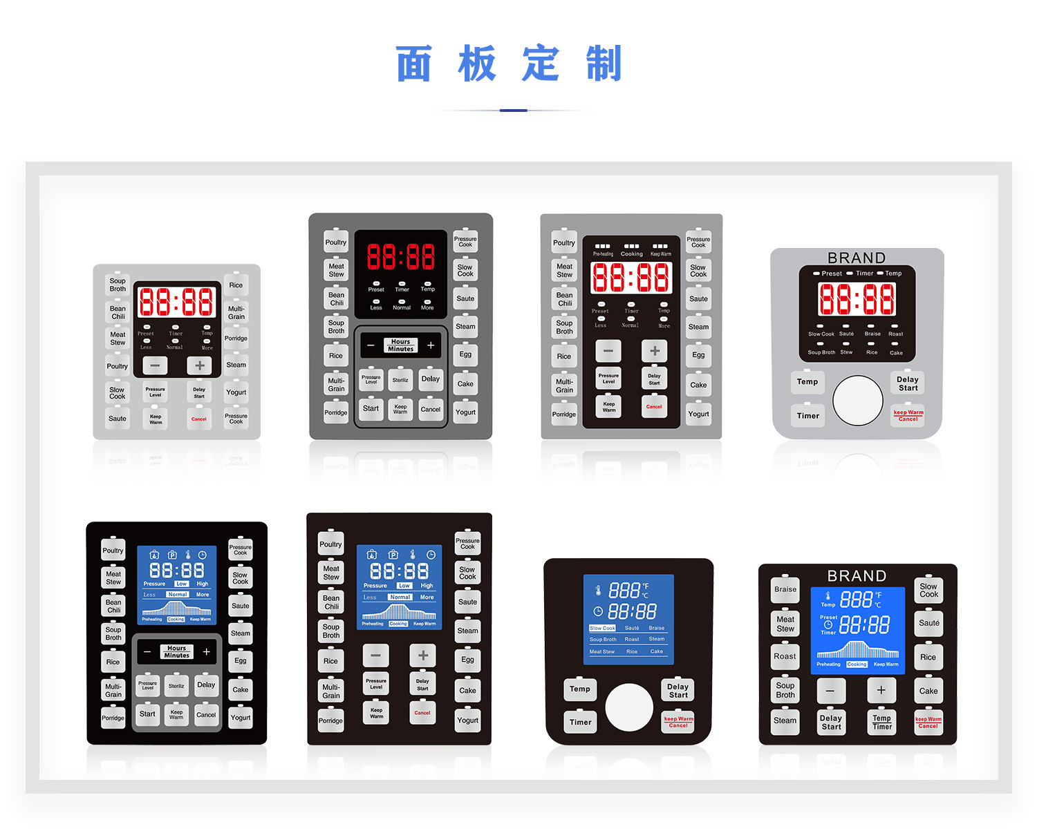 现货跨境6L智能触屏空气炸锅家用电炸一体锅110V空气炸锅炸鸡腿详情26
