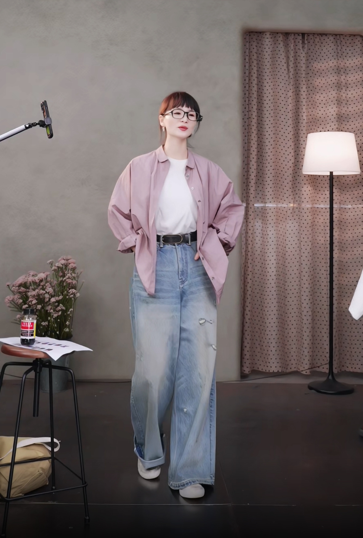 【 Random Thoughts 】 Summer Storm Ripped Heavy Washed jeans straight-leg pants for all four seasons pic 17