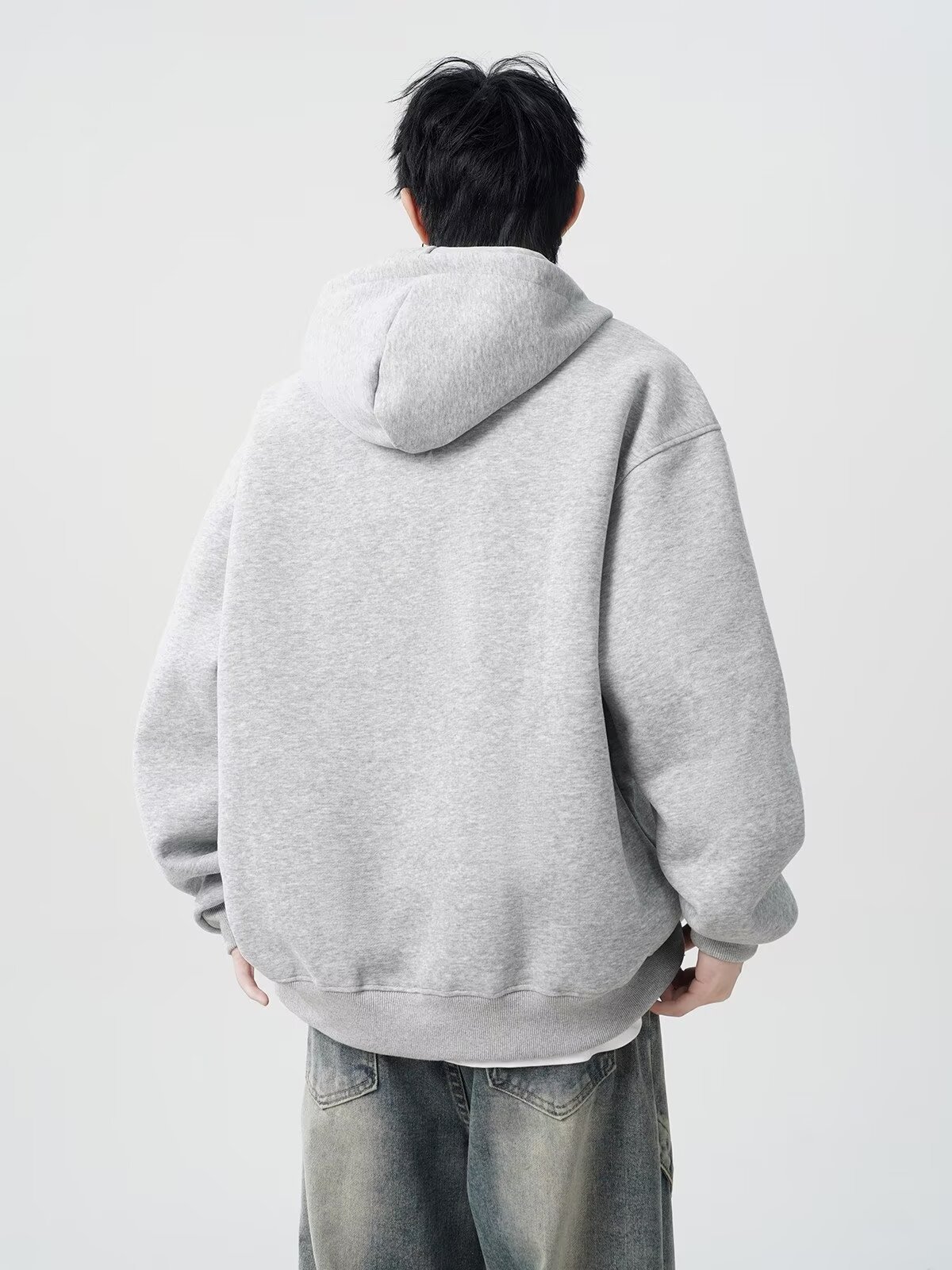 oversize casual versatile top fashion men's hoodie详情27