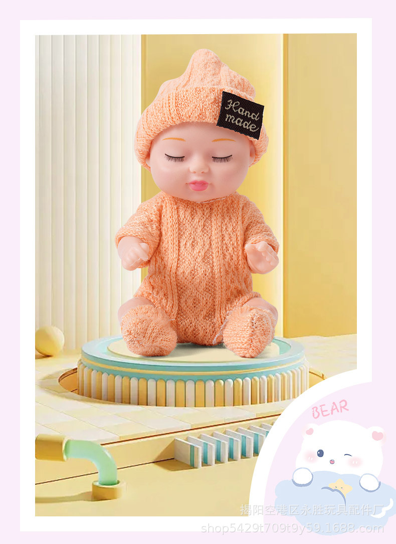 欧美洋娃娃睡眠仿真重生娃娃儿童玩具礼盒女孩公主跨境搪胶公仔玩偶详情16