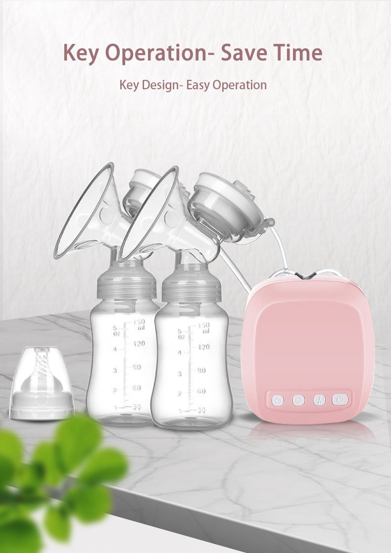 母乳收集器静音吸乳自动挤奶器产妇产后吸乳器双边电动吸奶器双泵详情2