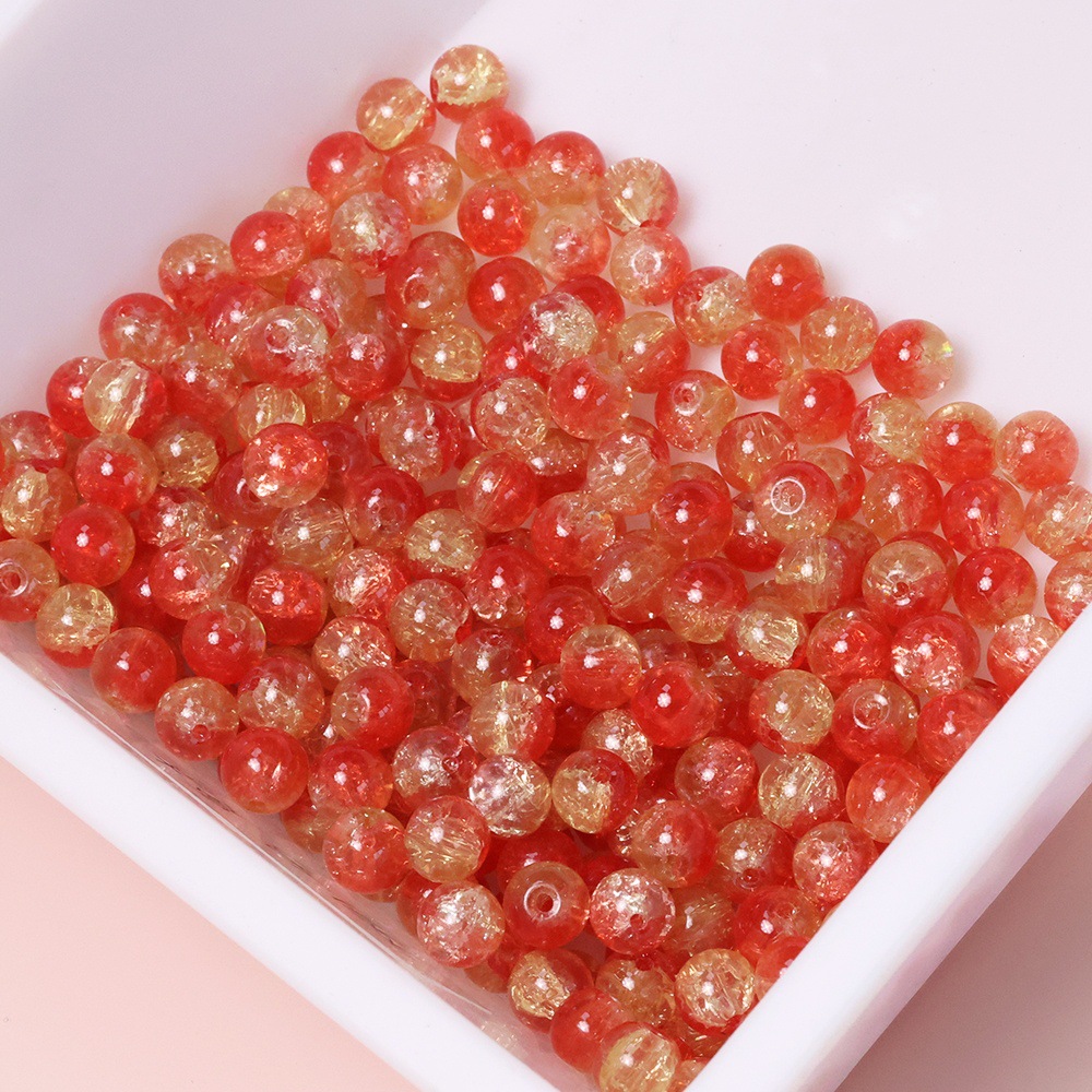 新10mm三色冰魄裂纹珠手工琉璃串珠散珠diy饰品手链配件项链材料详情25