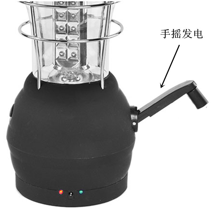 36LED multi-functional solar ultra-bright tent light, hand-cranked camping light, emergency camping light, outdoor equipment horse light pic 4