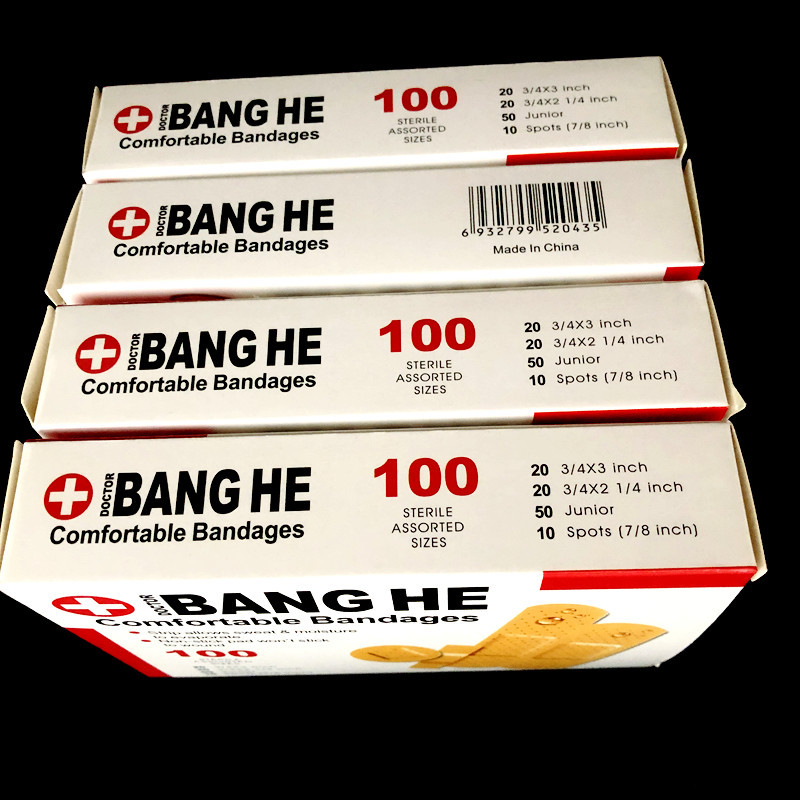 Specialized best-selling combination band-aid set for export, PE breathable daily waterproof band-aid set, irregular-shaped acne pic 8