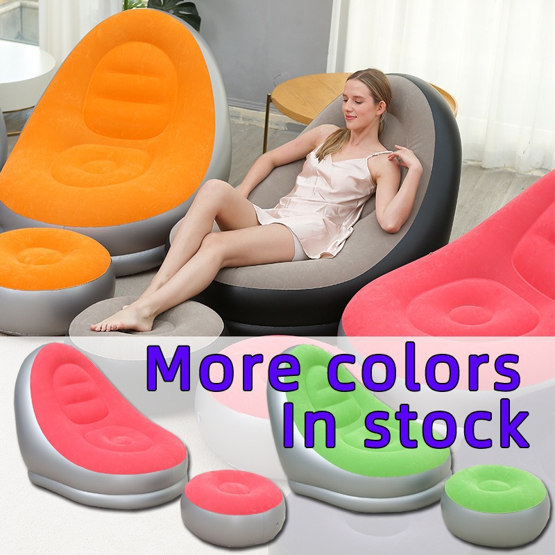 厂家批发多功能充气组合沙发单人沙发床懒人沙发午休躺椅详情2