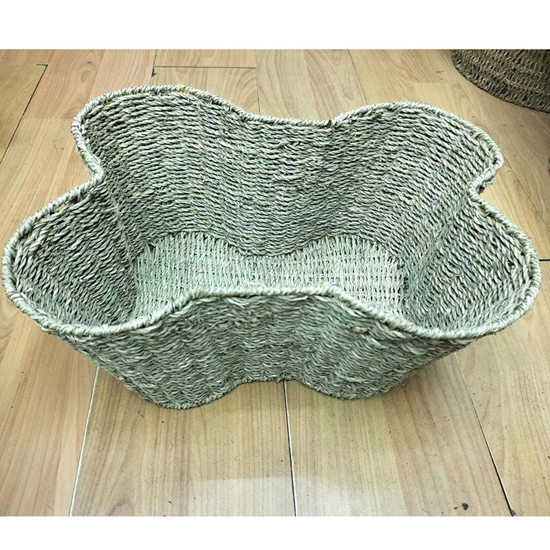 Rattan-like woven toy storage baskets, large-capacity hotel clothing storage baskets, dirty clothes and toy storage manufacturers supply pic 8