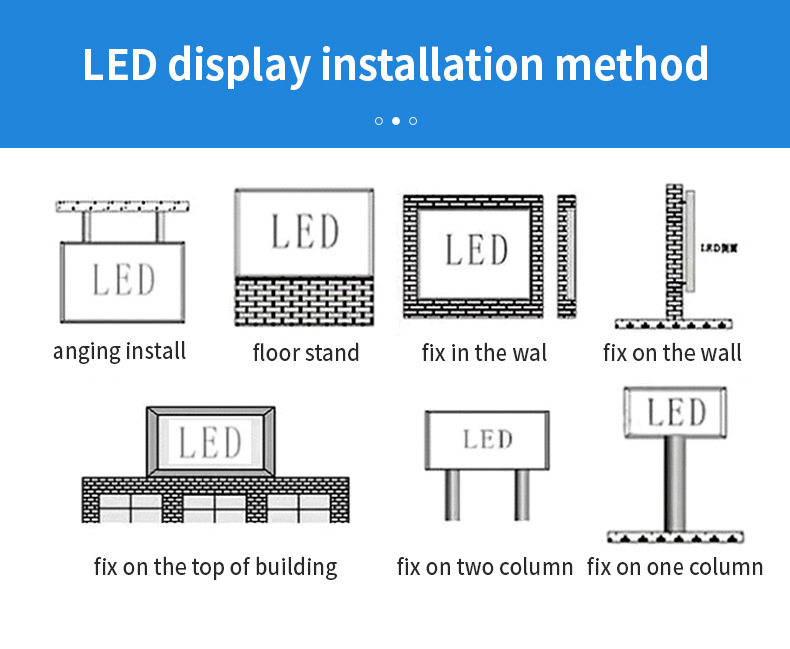 LED display manufacturers supply outdoor grid rental screens, transparent screens, special-shaped vehicle-mounted high-definition advertising screens pic 9