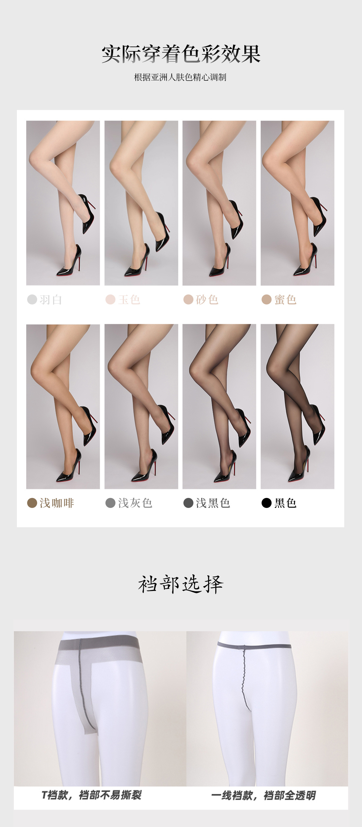 0.01丝袜薄款夏季超薄隐形全透明女高密黑丝超透空气袜连裤袜批发详情18