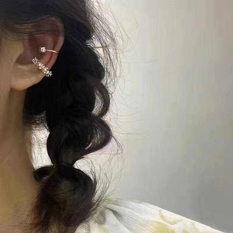 A collection of best-selling ear clips ~ Sweet, retro and cool zircon ear clips for girls on Instagram, trendy and cool without ear holes or ear bone clips for girls pic 2