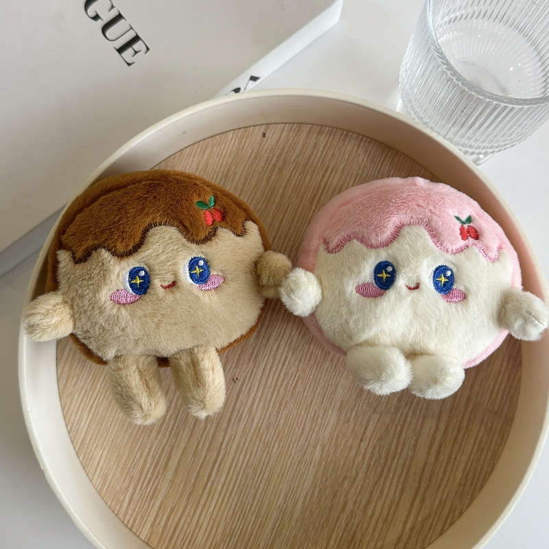 Cartoon food dolls, toast figurines, small dolls, plush hangers, bulk goods, best friend birthday cakes, dolls, keychains pic 6