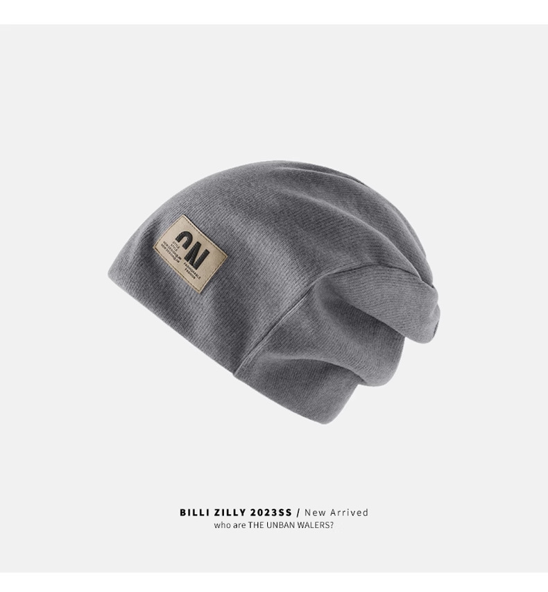 秋季女士保暖堆堆帽 针织显脸小月子帽 冷帽包头帽 防风防寒护耳套头帽 成人帽款详情13