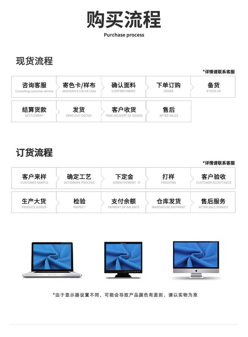 粉色黄色运动面料YX13021面料样品运动服装男运动服足球上衣重磅纯棉半高领女短袖详情19
