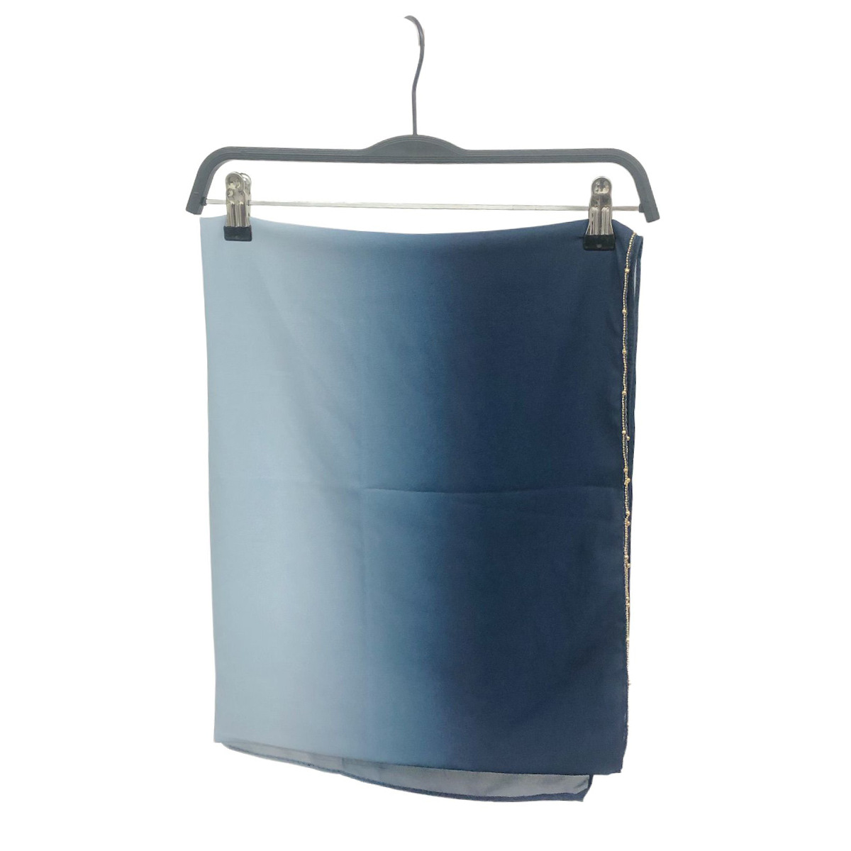 跨境新款马来亮钻围巾回族纱巾雪纺渐变色头巾女中东包头女士围巾详情4