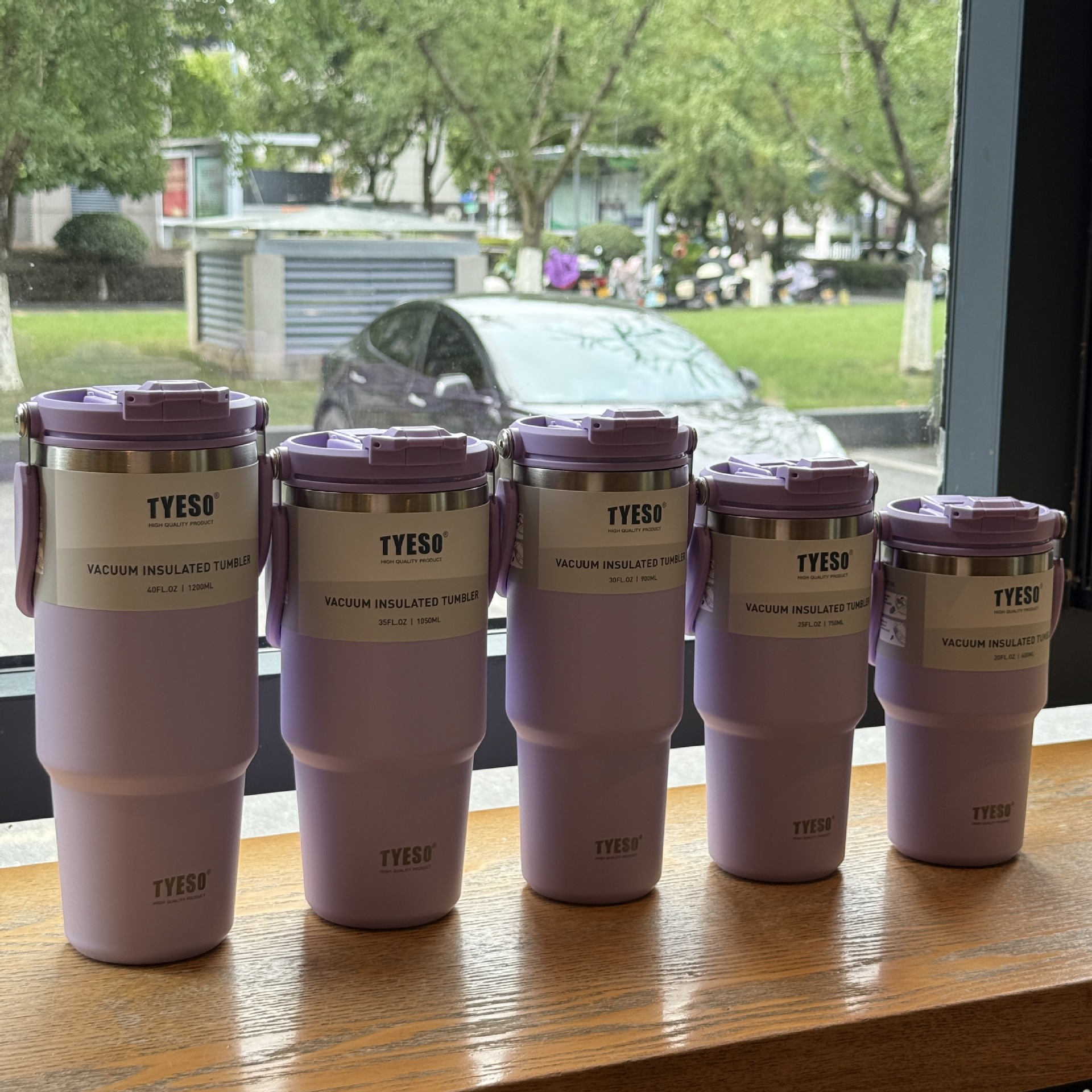 tyeso新款保温杯大容量手提汽车杯夏季保温保冷双饮冰霸杯咖啡杯详情20