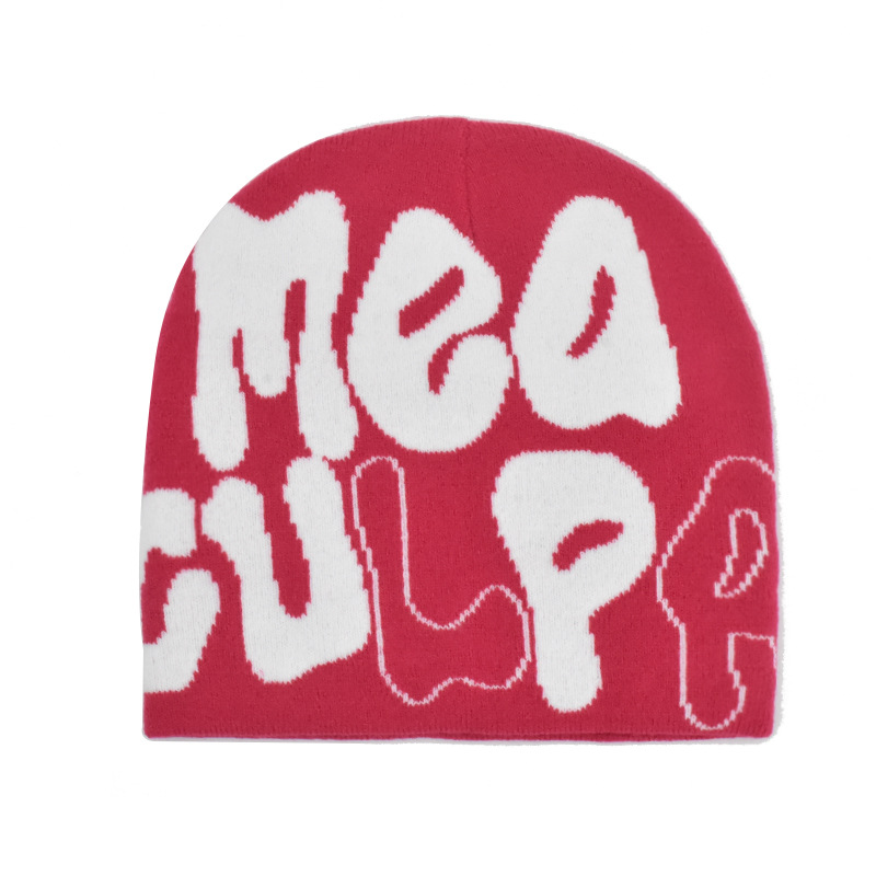 Amazon cross-border bestsellers: knitted hats for men and women, jacquard hats, popular hats from Europe and America, hip-hop hats, letter hats, AliExpress from Europe and America pic 35