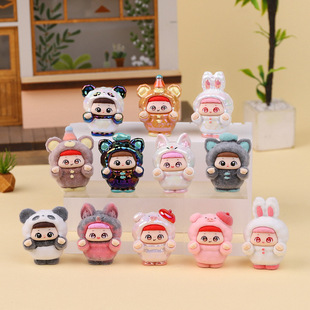 Cute and adorable zodiac sign PAI crystal blind box, trendy toys, home and office decorations, desktop ornaments pic 2