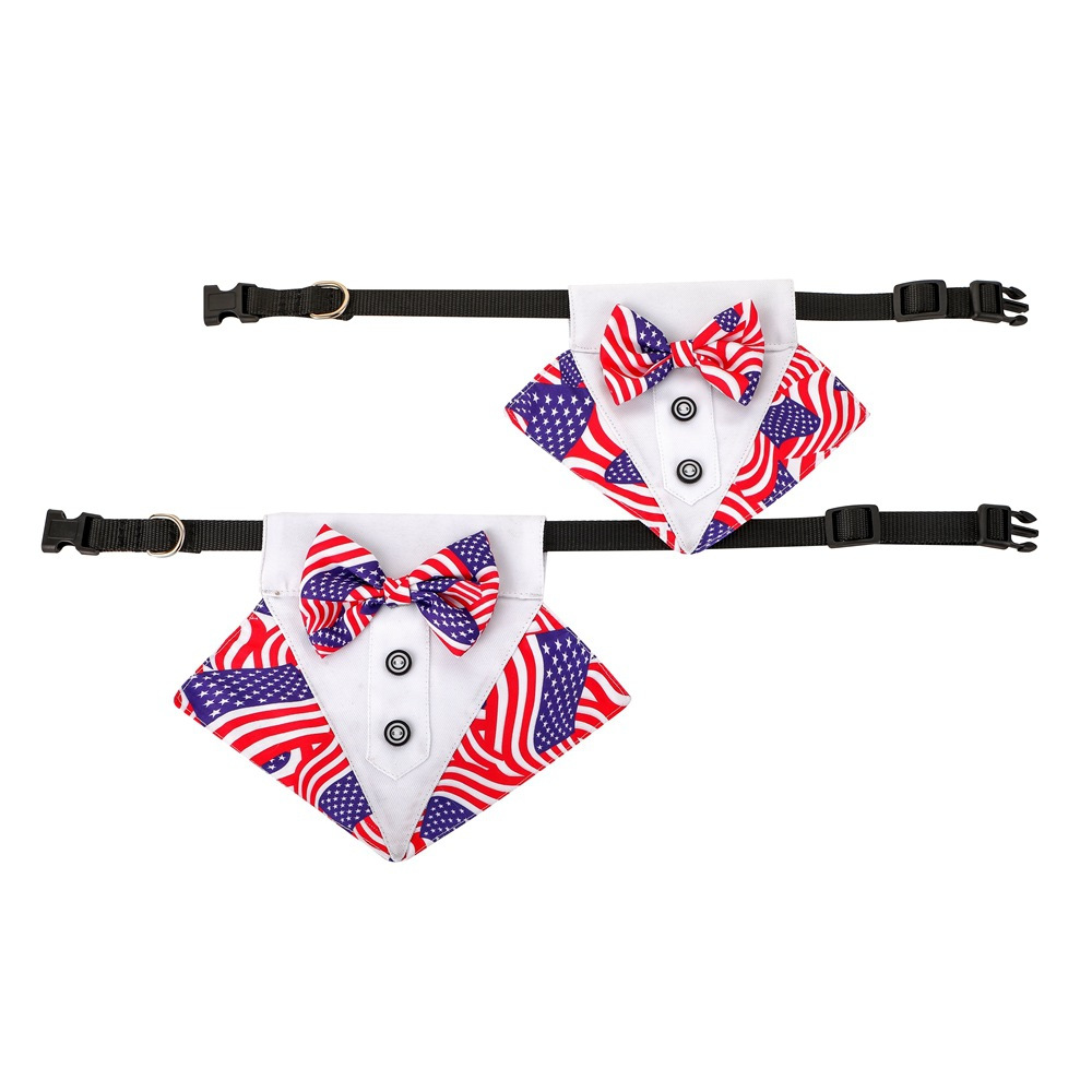 New wedding suit, pet saliva towel, dog collar, pet triangle towel, pet bow tie, wedding suit triangle towel pic 11