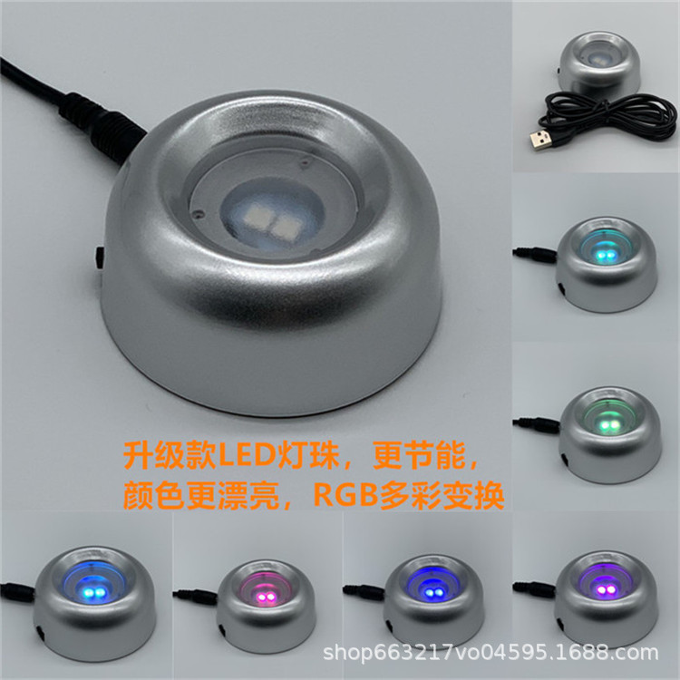 外贸Pokemon精灵宝贝Koraidon故勒顿K9水晶球UFO3D小夜灯多彩底座详情32