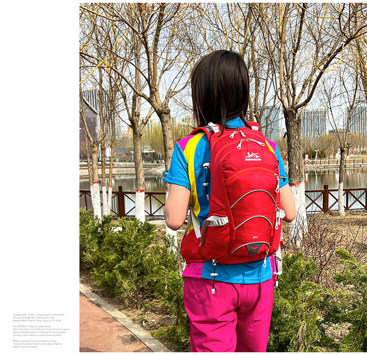 跨境户外背包20升支架背包户外骑行背包骑行包自行车包水袋包登山详情14