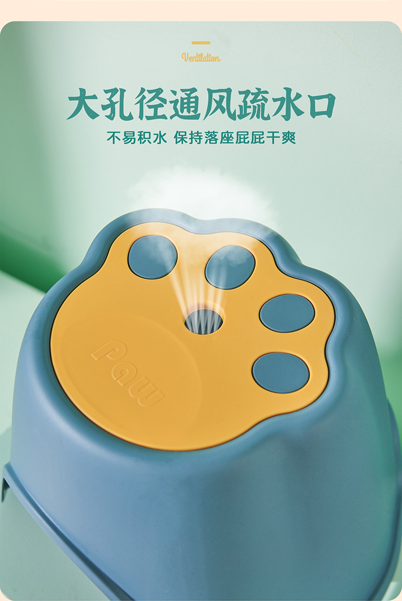 儿童凳子幼儿园塑料防滑换鞋凳便携加厚浴室凳宝宝家用创意小板凳详情6