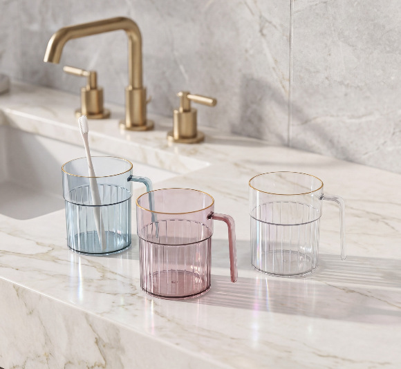 New household school supplies for students: mouthwash cup, mouth cup, brushing cup, cleaning water cup, high appearance level pic 7