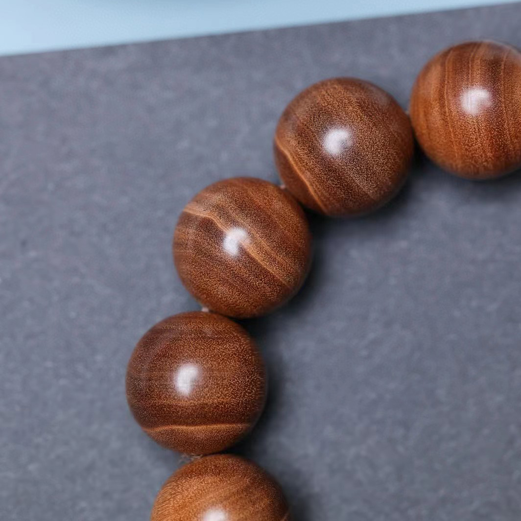 沉香木手串十八籽菩提星月籽穆斯林念珠串珠手链天然手串饰品详情9