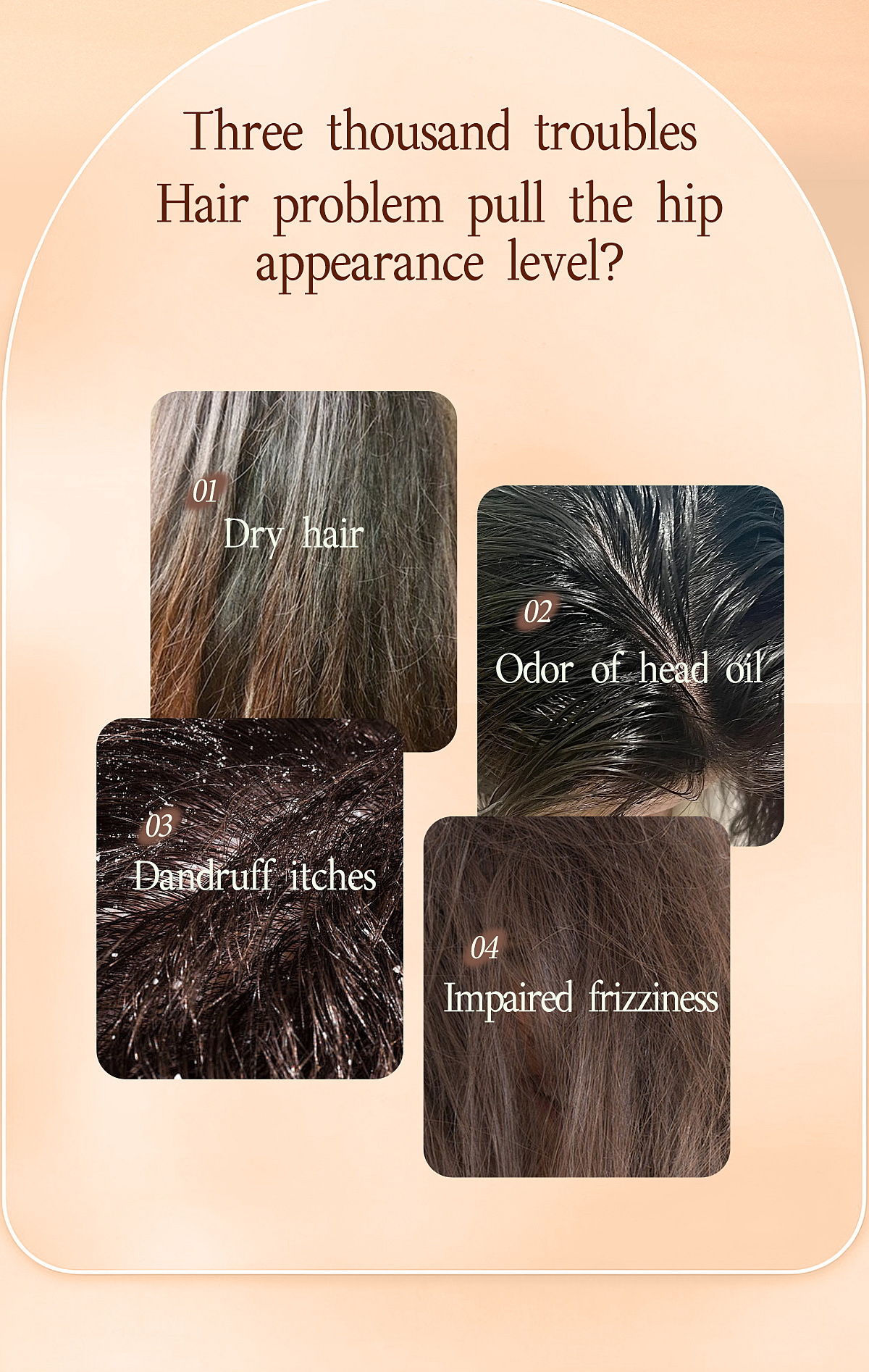 LMLTOP 丰盈蓬松香氛洗发露500ml 控油洗发水 跨境专供VN LML2117详情3