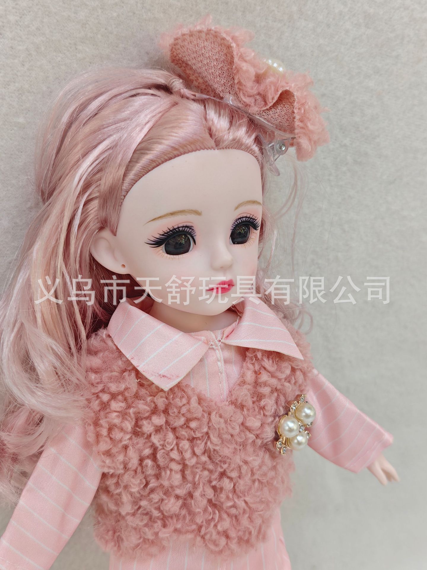 新款30厘米关节娃娃换装衣服休闲套装萝莉娃衣关节可动任意造型摆件详情6