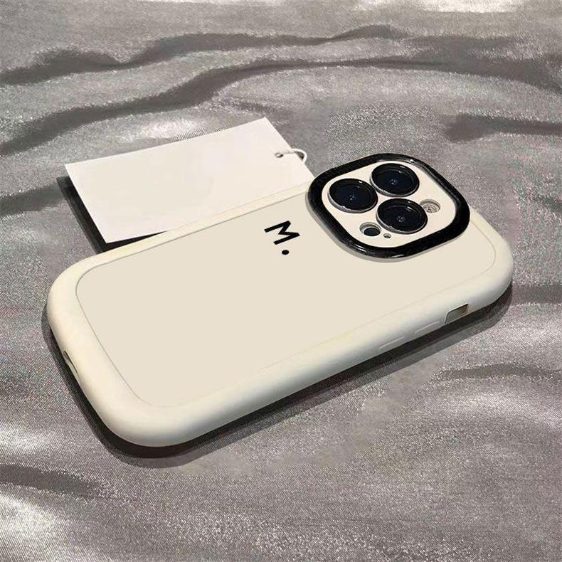 简约文字M.适用苹果16手机壳iphone15promax全包硅胶13高级14软壳详情2