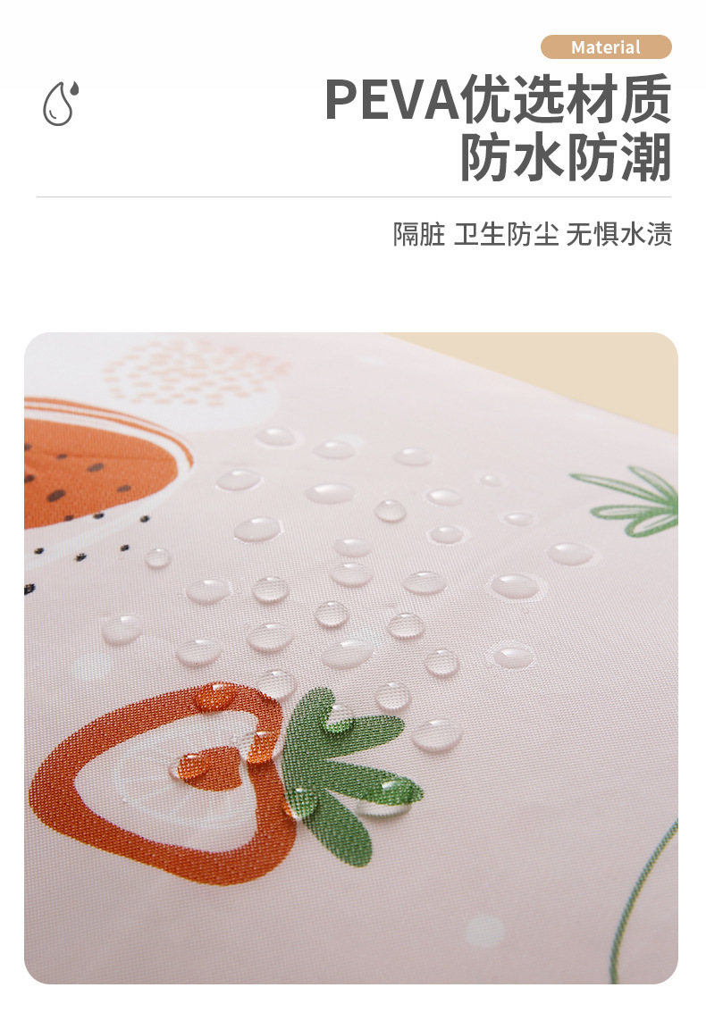 【 Chi Jia 】 Large-capacity round-bottom drawstring cotton quilt bag, multi-purpose storage bag for moving and organizing, dust-proof and moisture-proof pic 10