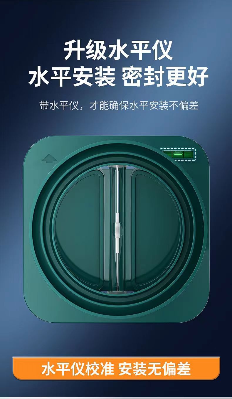 批发烟道止逆阀抽油烟机排烟管止回阀厨房通用止烟阀大口径防烟宝详情14