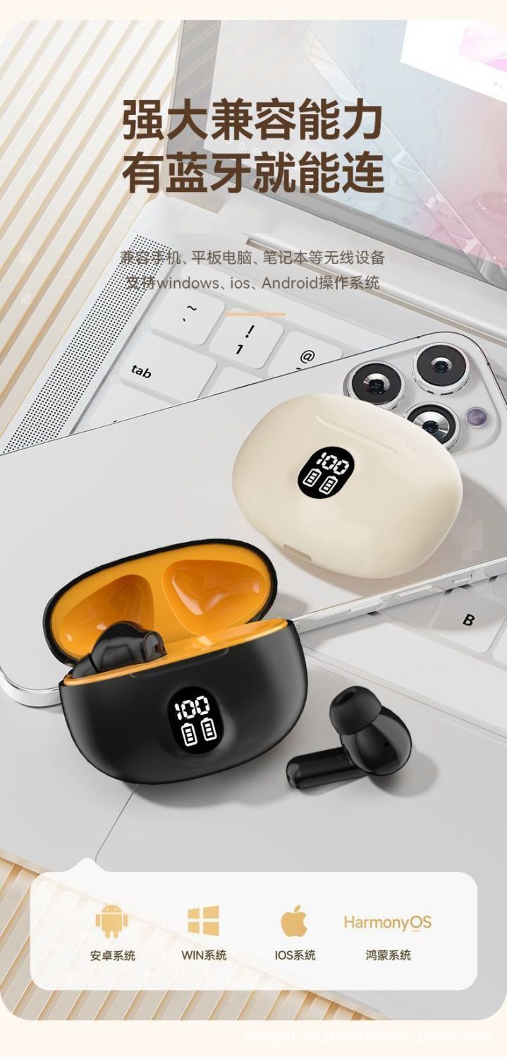 跨境新款895b入耳式蓝牙耳机无线运动降噪高音质电商通用款超长续详情14