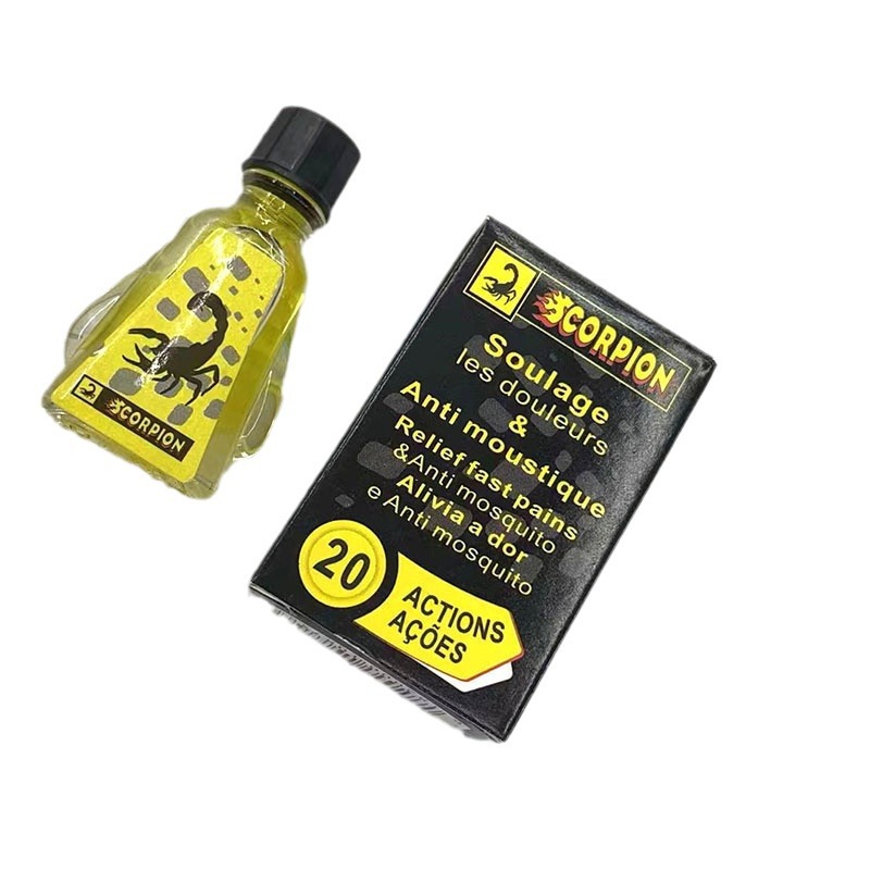 Wholesale cross-border SCORPION LIQUID Wind Oil, mosquito repellent, cooling, heat-relieving, itch-relieving, refreshing and invigorating Scorpion oil pic 5