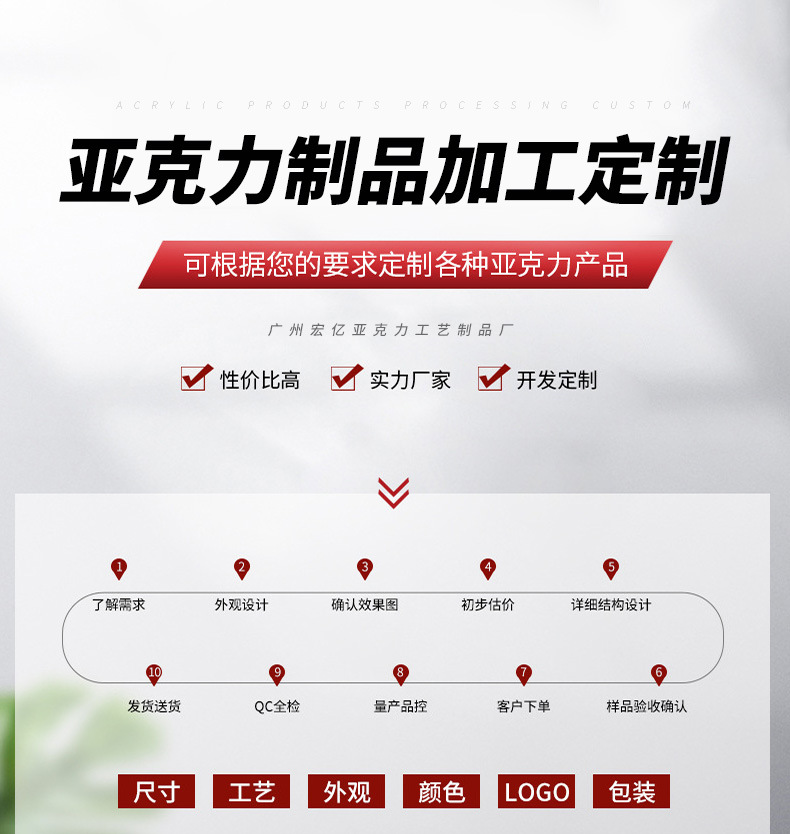 透明亚克力手机支架柜台展示架桌面移动学生懒人创意便携时手机架详情9