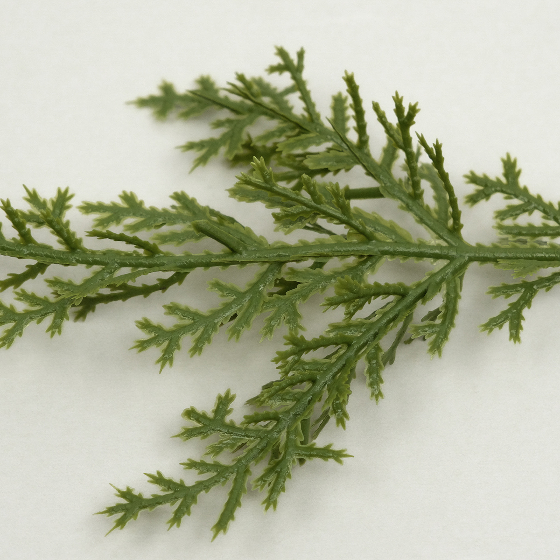 仿真香柏松针三杈植物装饰DIY圣诞花环藤条外贸爆款办公文化园艺配件详情9