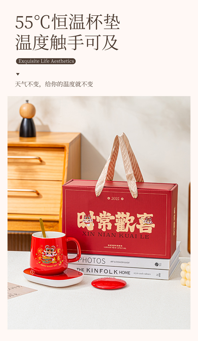 Creative gift sets of ceramic bowls for opening, year-end party team-building activities, gift-giving and return gifts, casual presents pic 8