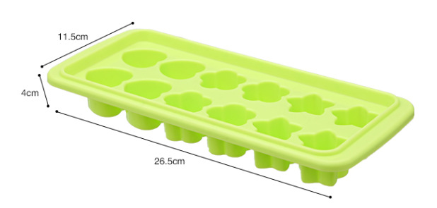 Customized gift ice cube molds, food-grade quantitative press-type ice cube trays, homemade ice boxes for household refrigerators, a magic tool for freezing ice blocks pic 12