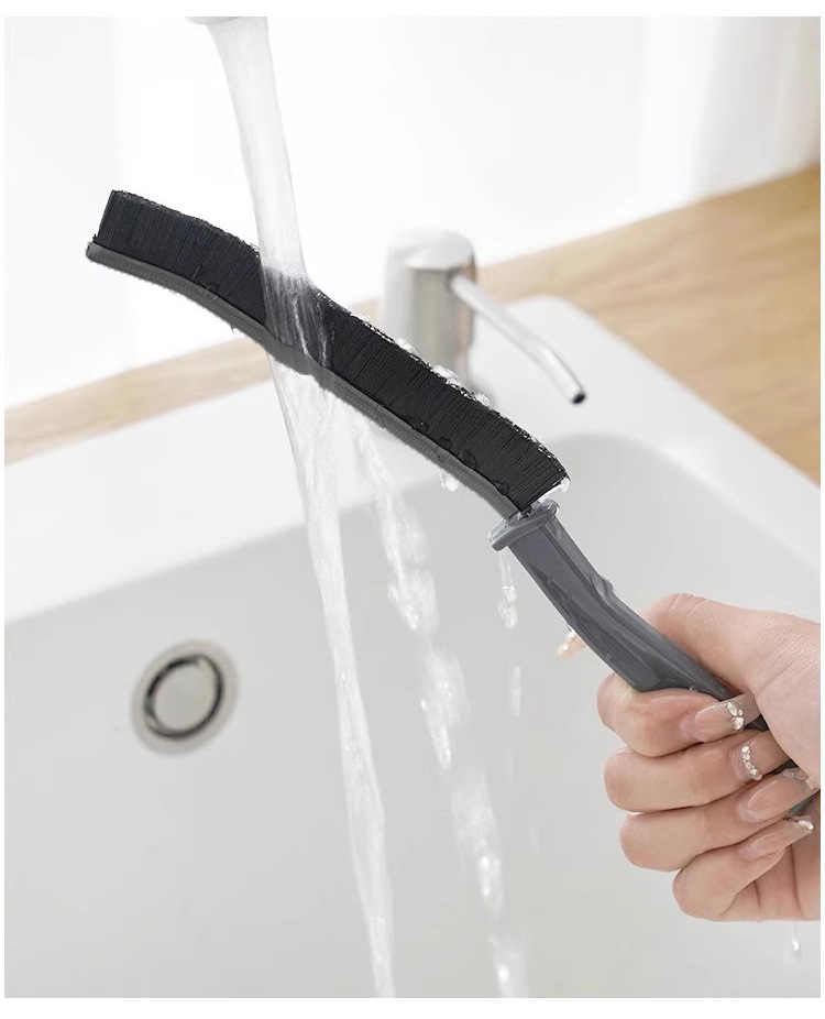 Long strip gap brush, dead corners, window gaps, grooves, dust brush, cleaning tile crevices, multi-functional brush, bathroom cleaning brush pic 7