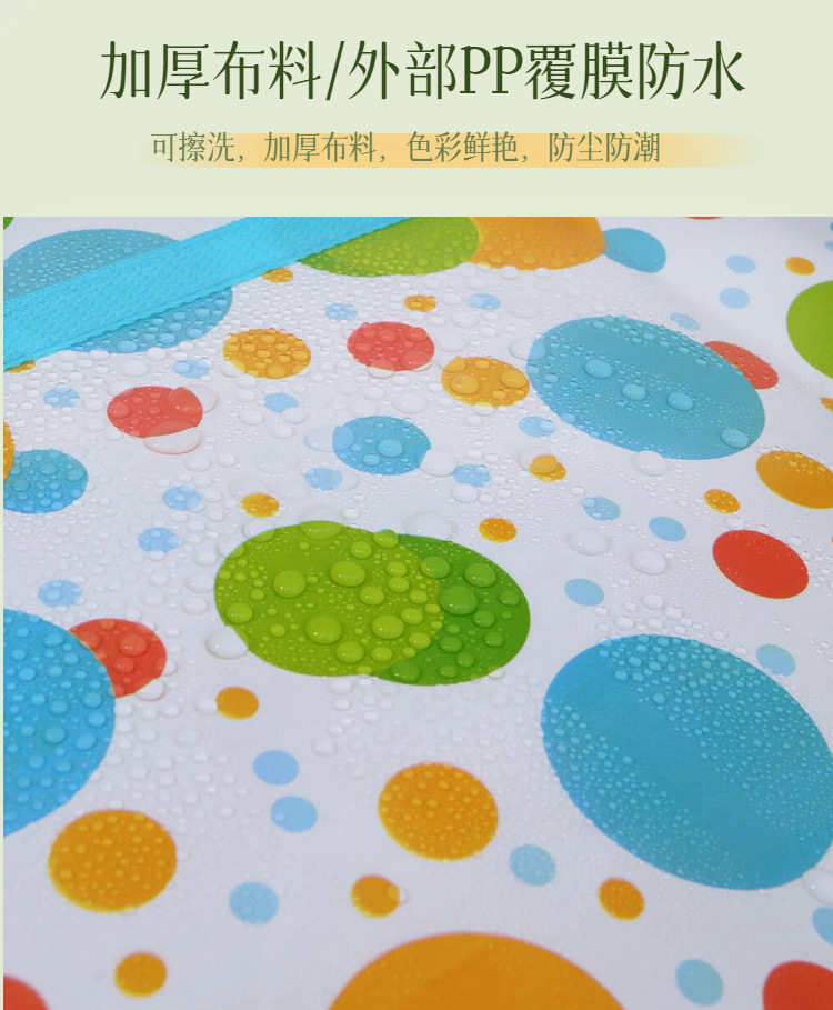 源头厂家大容量搬家袋加厚耐用无纺布袋家用棉被衣服收纳包手提打包袋详情5