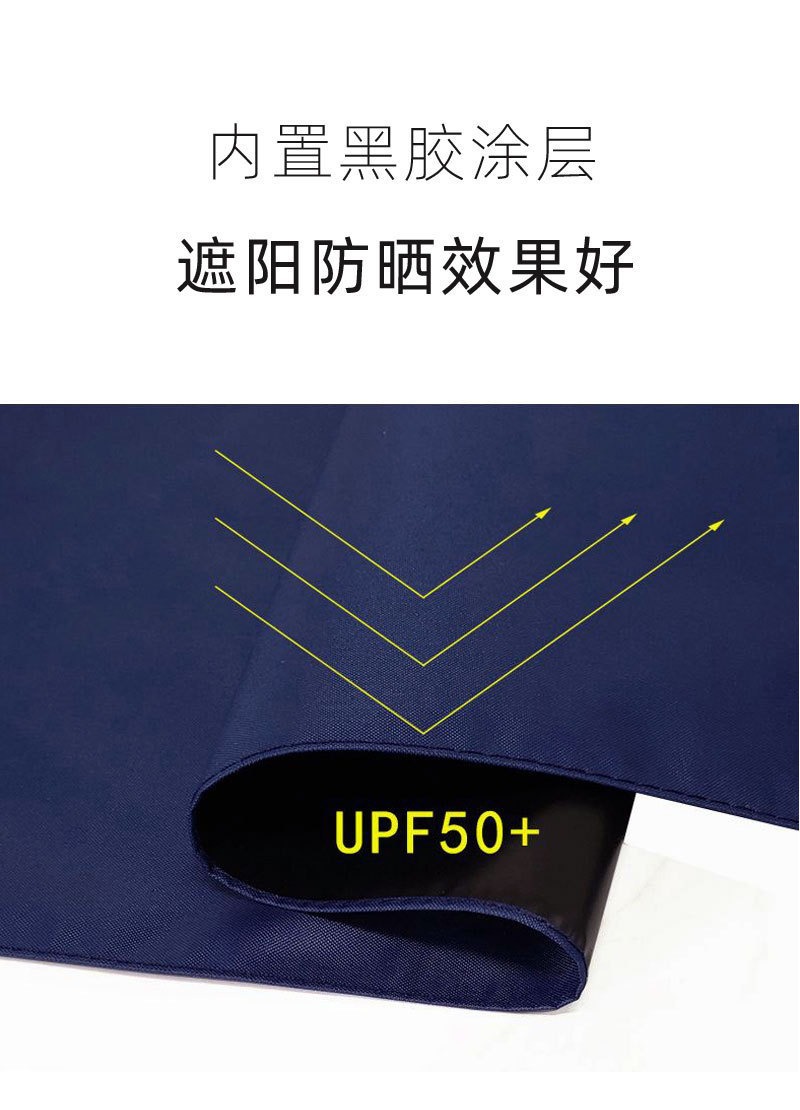 24骨雨伞加大加固男款学生三折伞防紫外线太阳伞广告伞批发定制详情10