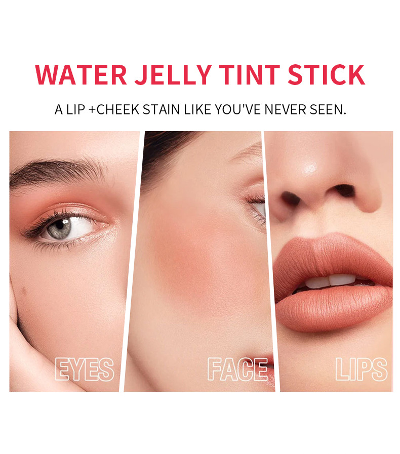 【跨境专供】ADMD果冻腮红棒唇颊两用显嫩提气色修饰脸部腮红棒详情3