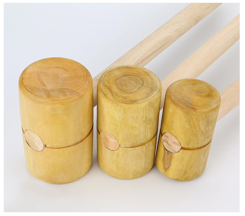 Wooden hammer, solid wood, round head small wooden hammer, wooden mallet, hard wood hammer, wooden rod hammer, back hammer, large wooden hammer, small 木棰 pic 12