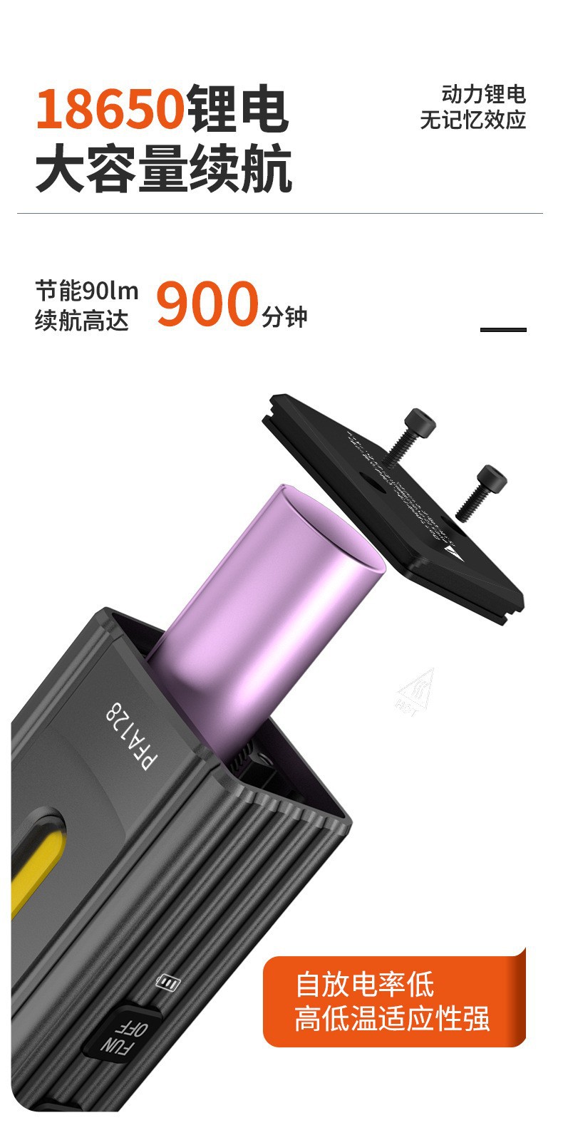 Cross-border 2026 New Product: rangefinder, high-intensity EDC flashlight, USB charging, multi-lamp, colorful, outdoor camping, magnetic attraction, working pic 20