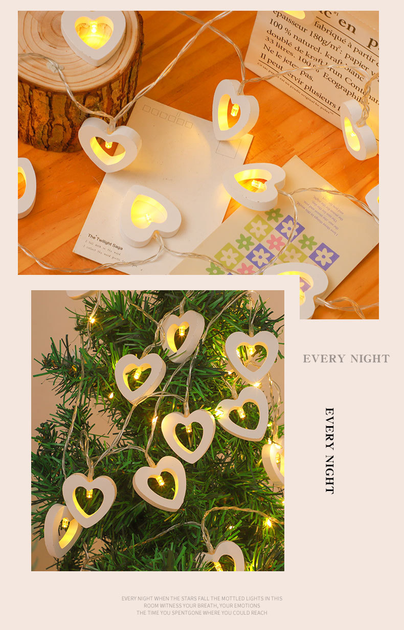 New outdoor courtyard atmosphere Christmas party handicraft decorative copper wire string lights mini LED copper wire light strings pic 14