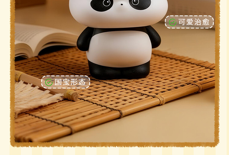 熊猫玩家原创伴手礼中国特色送老外创意摆件毛绒布艺公仔玩具吉祥物生日礼物详情6