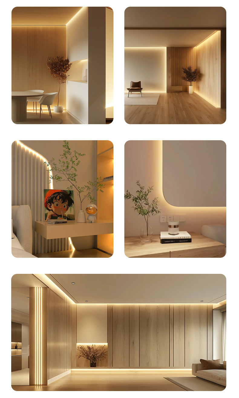 新品240灯双排超高亮led灯带家用照明线性灯24V低压灯带氛围灯带详情10