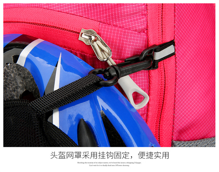 Wholesale of large-capacity portable water-resistant backpacks for outdoor travel and cycling, suspended frame travel and mountaineering bags pic 35