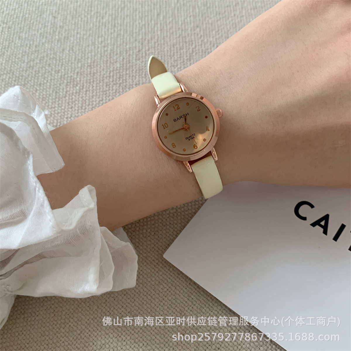 网红小众法式小表盘细带手表女学生文艺小清新女表石英表直播爆款详情28