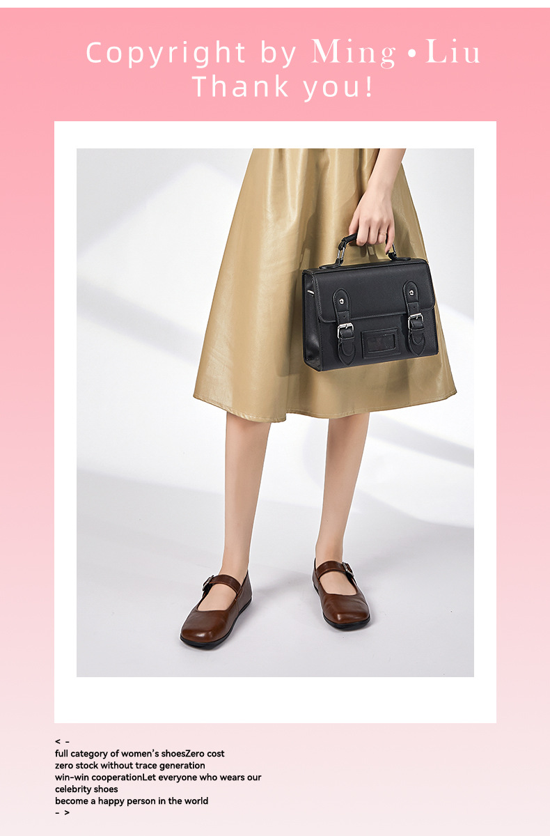 头层羊皮玛丽珍鞋女2025夏季新款方头浅口单鞋女法式绝美休闲女鞋详情31