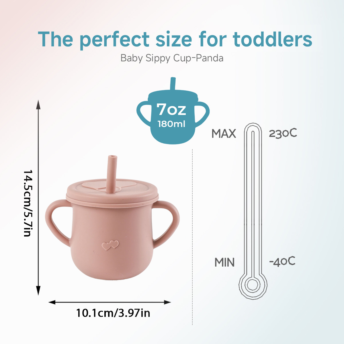 亚马逊吸管杯婴儿硅胶爱心水杯学饮杯耐摔耐高温儿童杯防摔水杯详情8